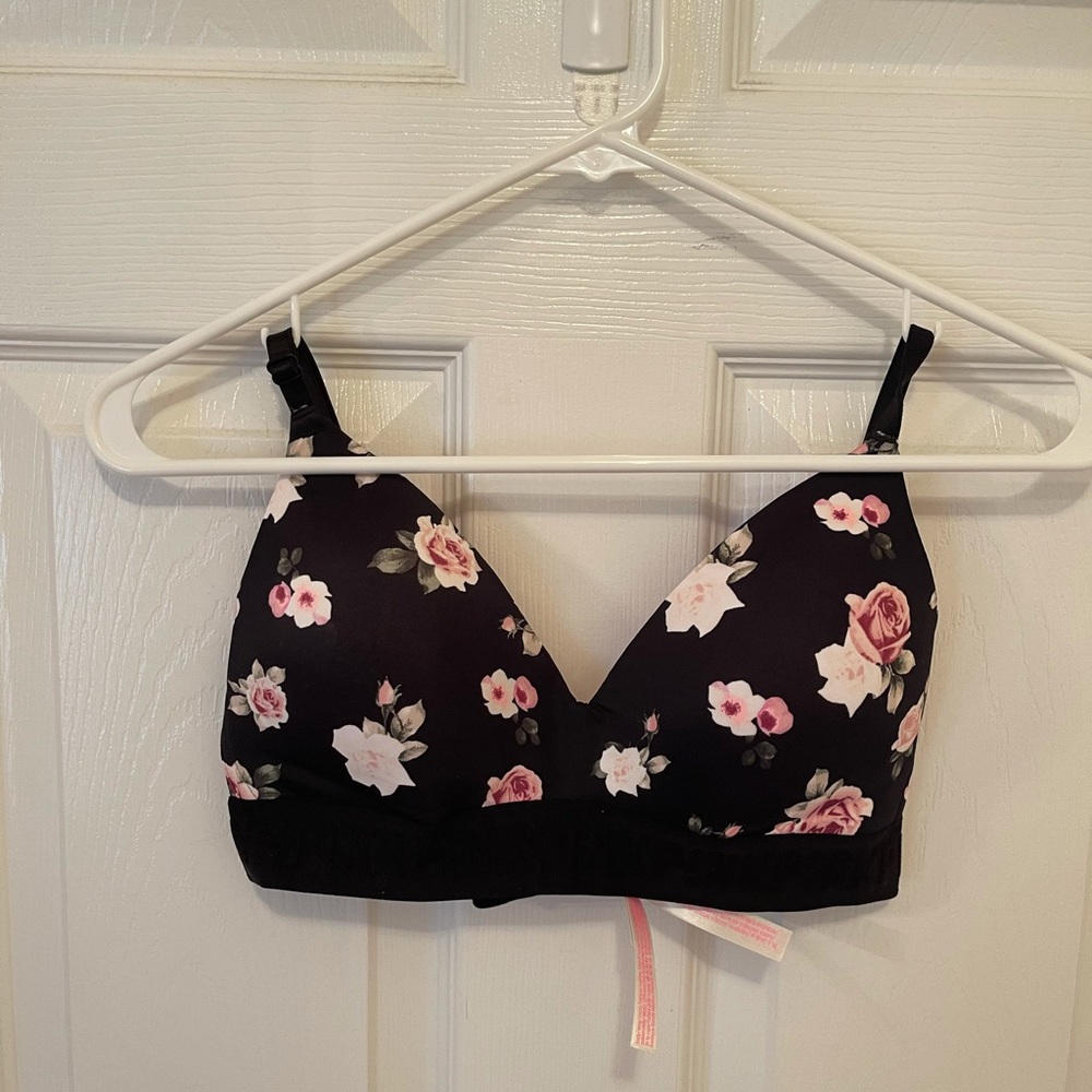 PINK VS Floral Bra